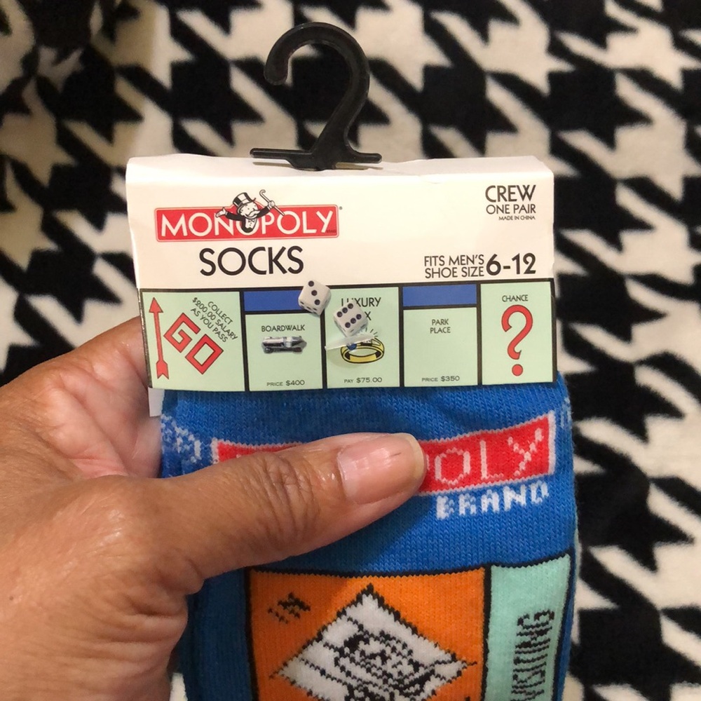 Odd Sox Monopoly Novelty Socks - Picture 3 of 5